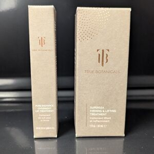 True Botanicals Skincare Set Supersea Firming Serum + Lip Treatment